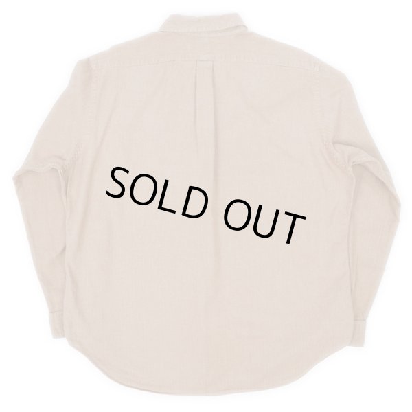 画像2: 90's Polo Ralph Lauren HBT織り ボタンダウンシャツ (2)