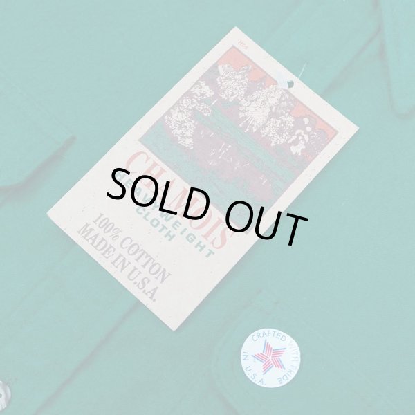 画像3: 90's FIVE BROTHER シャモアクロス ワークシャツ "DEADSTOCK / MADE IN USA" (3)