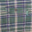 画像4: 00's Woolrich ヘビーネルシャツ "GREEN Plaid" (4)