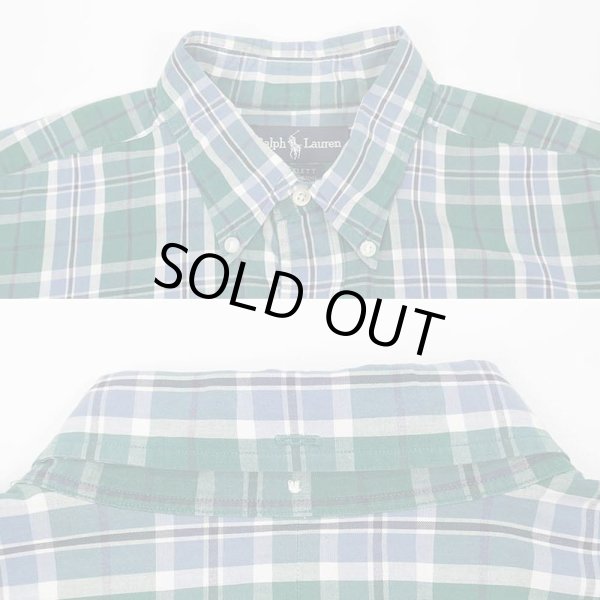 画像3: 90's Polo Ralph Lauren S/S ボタンダウンシャツ "BARTLETT" (3)
