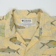 画像3: Early 00's Columbia S/S 総柄 レーヨンオープンカラーシャツ (3)