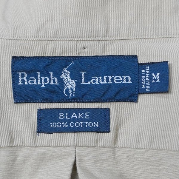 画像2: 90's Polo Ralph Lauren ボタンダウンシャツ "BLAKE" (2)