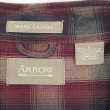 画像2: Early 00's Arrow コットン×レーヨンシャツ "Ombre Plaid" (2)