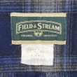 画像2: 00's Field & Stream ヘビーネルシャツ "Navy Ombre Plaid" (2)