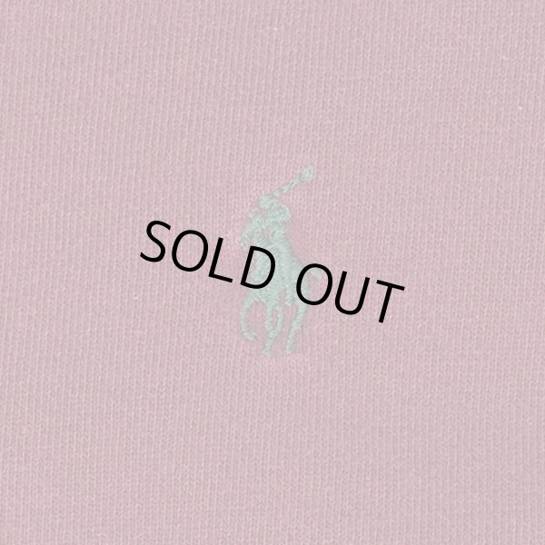 画像3: 90's Polo Ralph Lauren ロゴ刺繍 スウェット "BURGUNDY" (3)