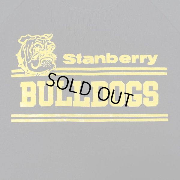 画像3: 90's Stanberry BULLDOGS プリントスウェット "BLACK / MADE IN USA" (3)