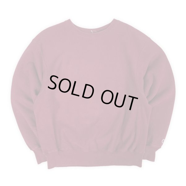 画像1: 00's Champion リバースウィーブ スウェット "目無し / BURGUNDY" (1)