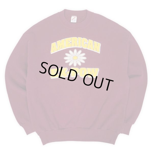 画像1: 90's AMERICAN EX-POW ロゴプリントスウェット "JERZEES body / MADE IN USA" (1)