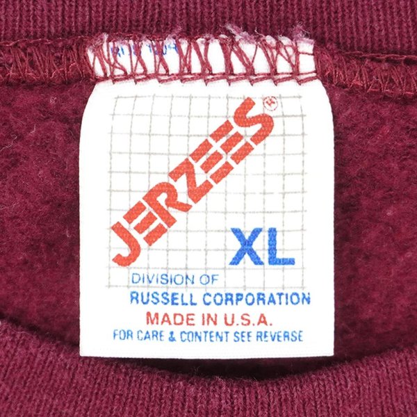 画像3: 90's AMERICAN EX-POW ロゴプリントスウェット "JERZEES body / MADE IN USA" (3)