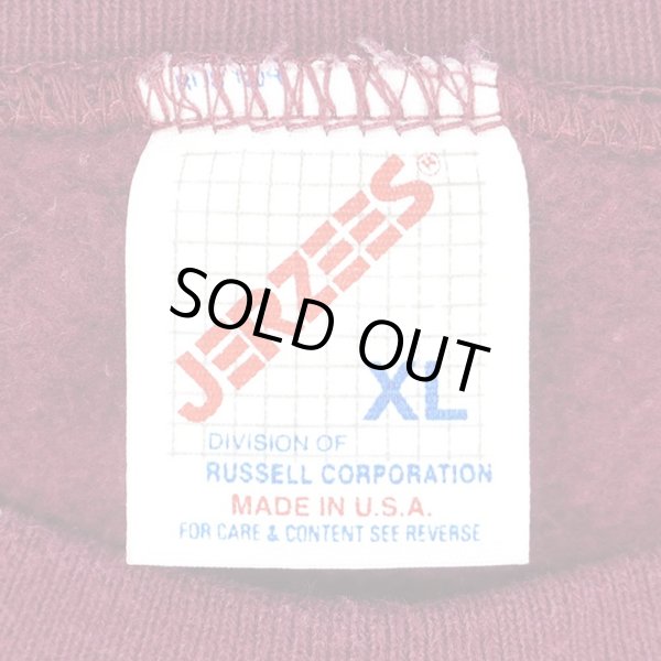 画像3: 90's AMERICAN EX-POW ロゴプリントスウェット "JERZEES body / MADE IN USA" (3)