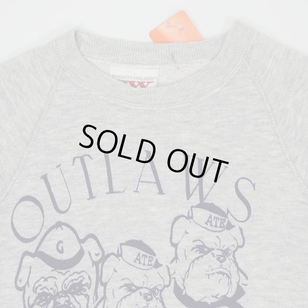 画像3: 80's GEORGETOWN OUTLAWS カレッジプリント スウェット "MADE IN USA" (3)