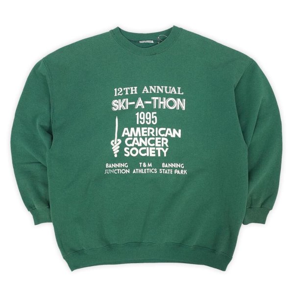 画像1: 90's American Cancer Society プリントスウエット (1)