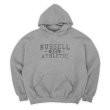 画像1: 90-00's RUSSELL コーポレートロゴ スウェットパーカー "Hether Gray" (1)