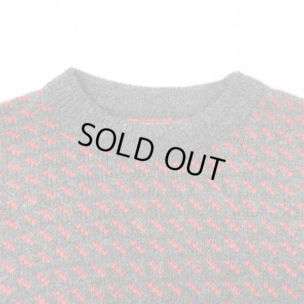 画像3: 80's L.L.Bean バーズアイ柄 ウールニット "MADE IN NORWAY" (3)