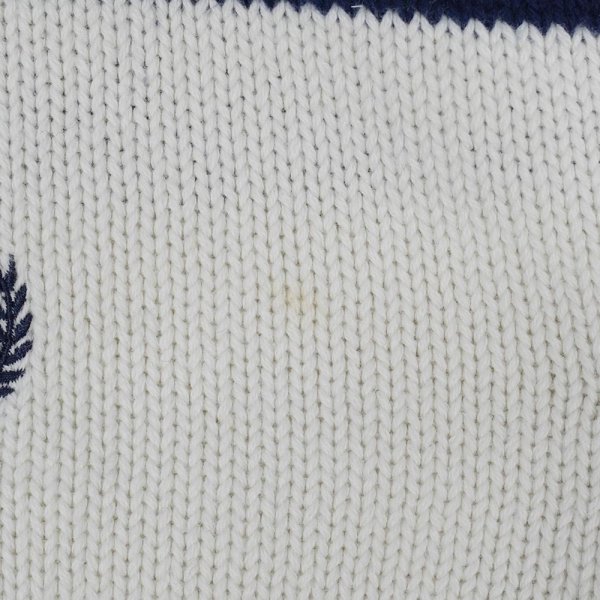 画像3: 00's CHAPS マルチボーダー柄 コットンニット (3)