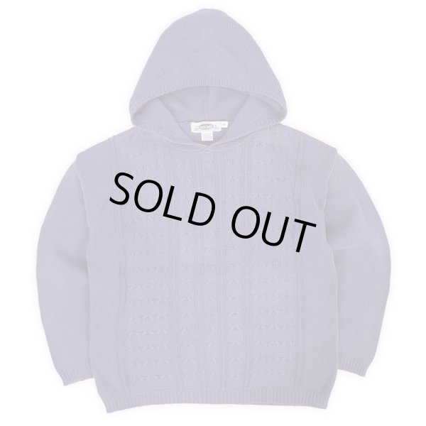 画像1: 90's SMYTHE AND COMPANY コットンニットフーディー (1)