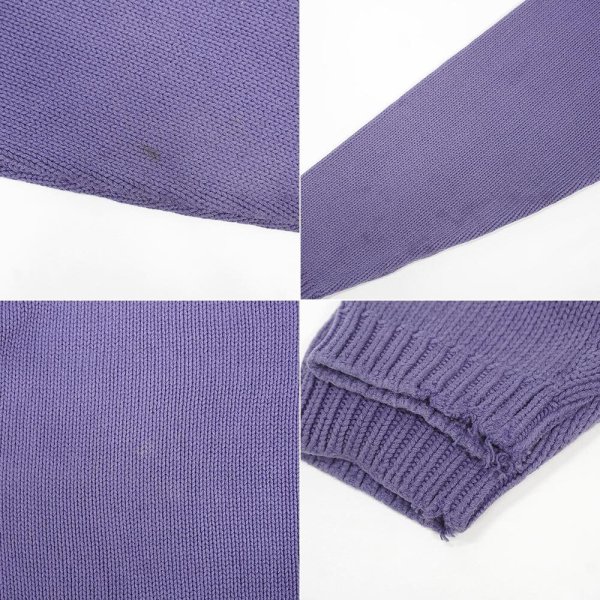 画像4: 90's SMYTHE AND COMPANY コットンニットフーディー (4)