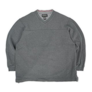 90s エディバウアー ノルディック ニット セーター メンズ レディース XL / オールド Eddie Bauer ウール ボートネック 大きいサイズ 総柄 レディース] 1990s エディバウアー ノルディック柄ニット レッドx
