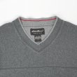 画像3: 00's Eddie Bauer Vネック コットンニット (3)
