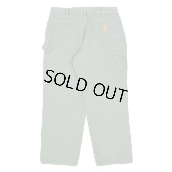画像2: 00's Carhartt ダックペインターパンツ "OLIVE" (2)