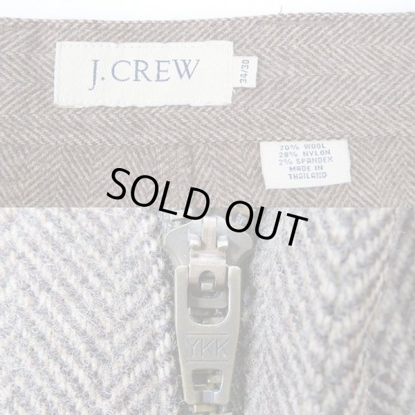画像3: 90's J.CREW HBT ウールパンツ "W34 L30" (3)