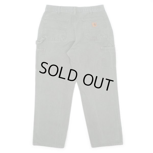 画像2: 00's Carhartt ダックペインターパンツ “OLIVE / W34 L30” (2)