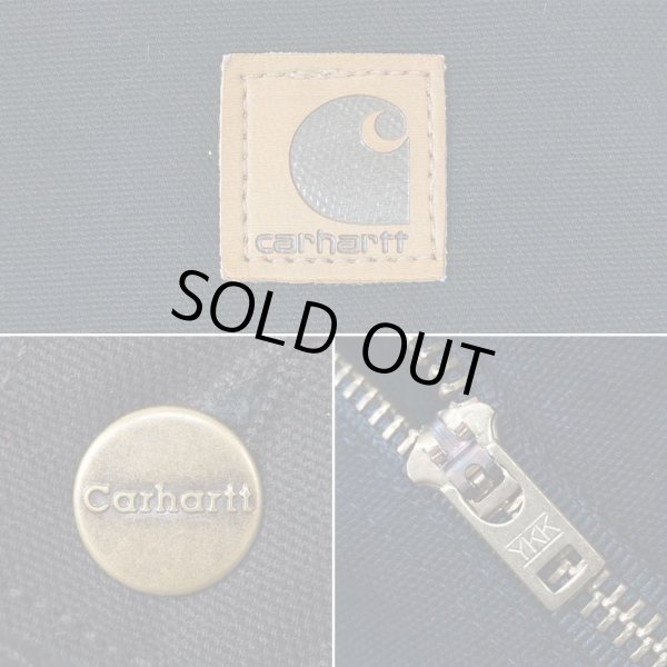 画像4: 90's Carhartt ダブルニー ペインターパンツ “BLACK / MADE IN USA” (4)