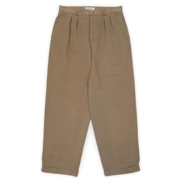 画像1: 80-90's Banana Republic 2タック チノトラウザー "W34 L30" (1)