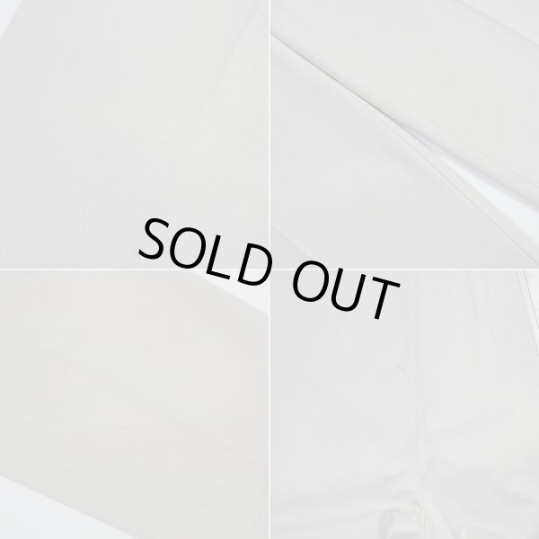 画像4: 00's Lee 2タック チノトラウザー "DEADSTOCK / IVORY / W36 L30" (4)