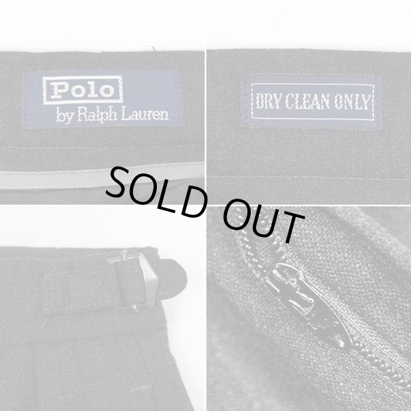 画像3: Early 90's Polo Ralph Lauren 2タック ウールトラウザー (3)