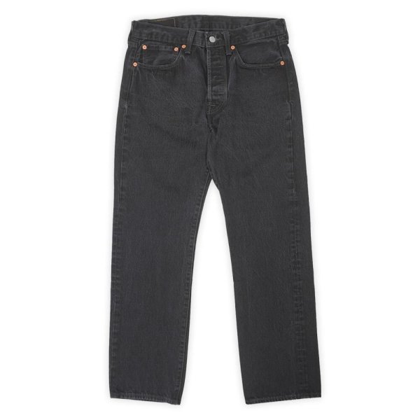 画像1: 00's Levi's 501 ブラックデニムパンツ "W31 L30" (1)