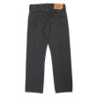 画像2: 00's Levi's 501 ブラックデニムパンツ "W31 L30" (2)