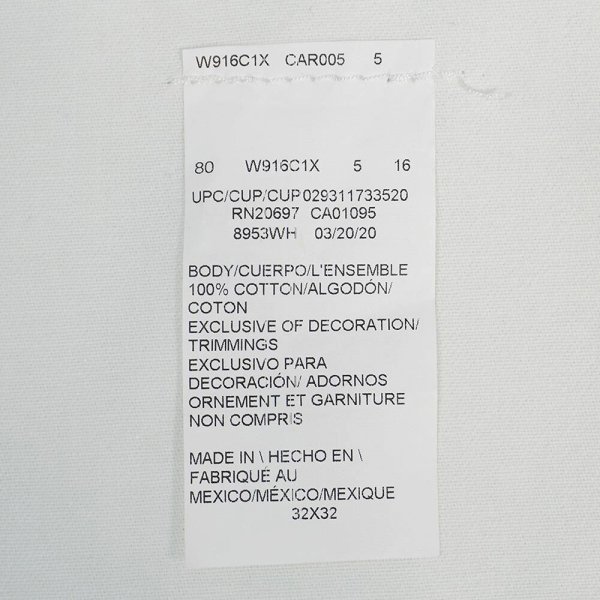 画像4: 00's Dickies コットンオーバーオール "DEADSTOCK / 実寸W36 L32" (4)