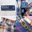 画像3: 90's Polo Ralph Lauren マドラスチェック柄 パッチワークショーツ (3)