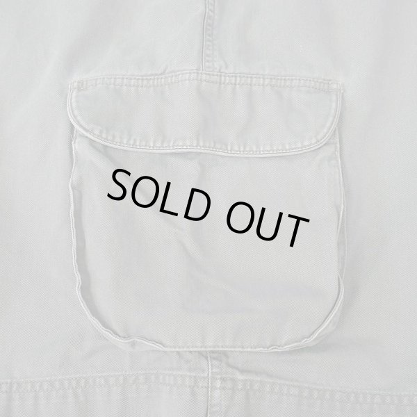 画像4: 90's Polo Ralph Lauren 6ポケット カーゴショーツ “GRAY” (4)