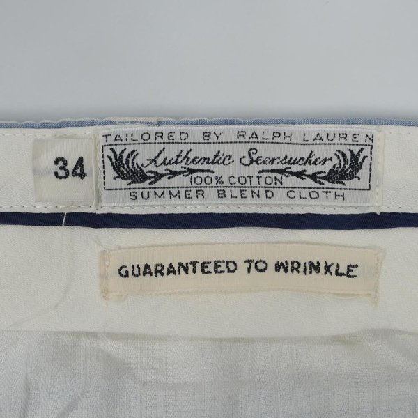 画像3: 00's Polo Ralph Lauren ストライプ柄 シアサッカーショーツ (3)