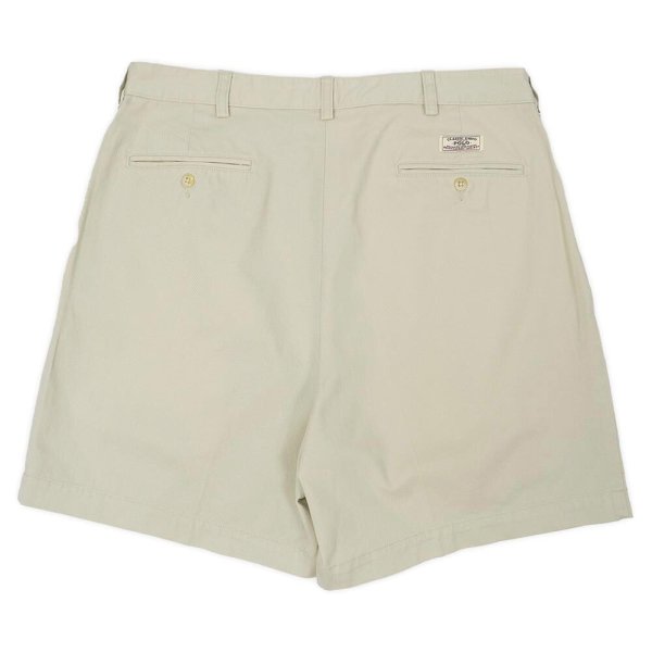 画像2: 90's Polo Ralph Lauren 2タック チノショーツ "ANDREW SHORT / LIGHT BEIGE / DEADSTOCK" (2)