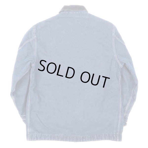 画像2: 80's Sears ブランケットライナー デニムカバーオール (2)