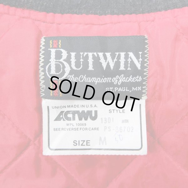 画像3: 80's BUTWIN ナイロンスタジャン "MADE IN USA" (3)