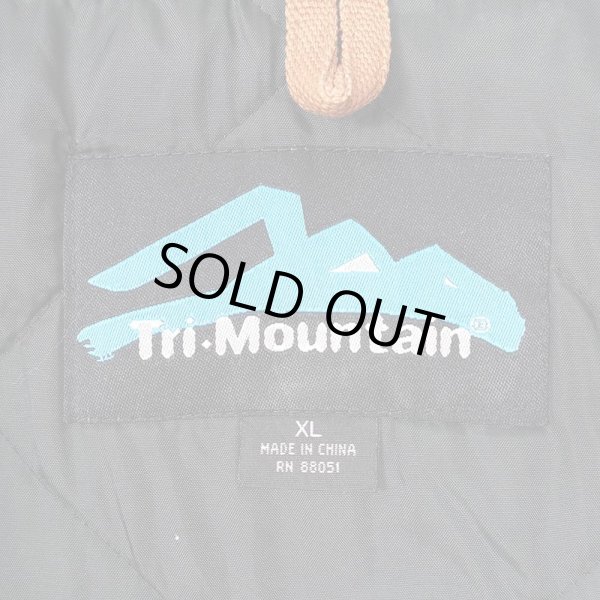 画像3: 00's Tri-Mountain ダック ワークジャケット "企業ロゴ刺繍" (3)