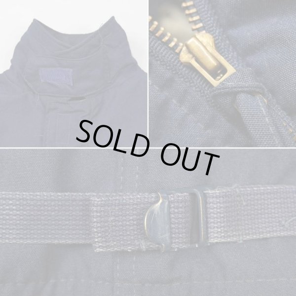 画像4: 90's US.NAVY アラミドデッキジャケット "ステンシル" (4)