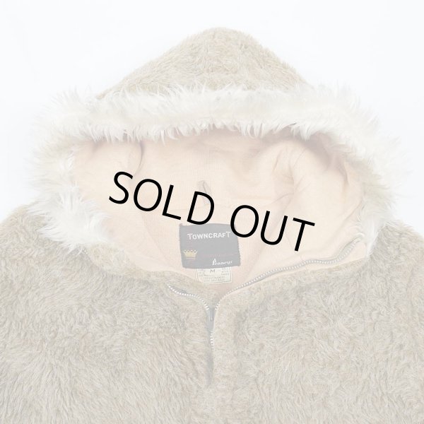 画像4: 70's TOWNCRAFT ハーフジップ エスキモージャケット (4)