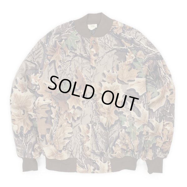 画像1: 90's West ark リアルツリーカモ柄 コットンスタジャン "MADE IN USA" (1)