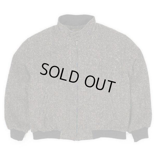 画像1: 80's Eddie Bauer ダウンライナー ウールツイードジャケット (1)