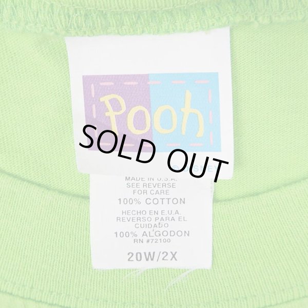 画像2: 00's Winnie The Pooh プリントTシャツ "MADE IN USA / DEADSTOCK" (2)
