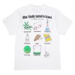 画像1: 90's "What I Really Lerned In School" プリントTシャツ (1)