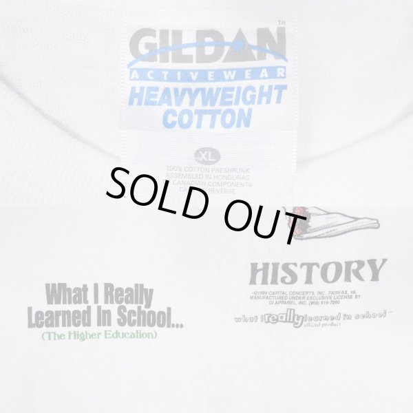 画像3: 90's "What I Really Lerned In School" プリントTシャツ (3)