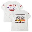 画像1: 80's Champion 染み込みプリントTシャツ "MADE IN USA" (1)