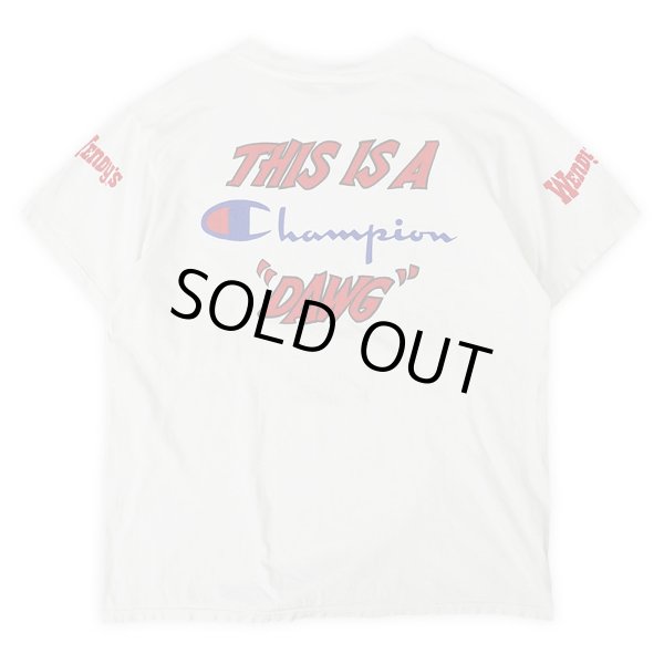 画像3: 80's Champion 染み込みプリントTシャツ "MADE IN USA" (3)