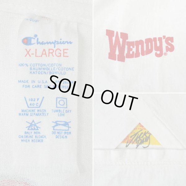 画像4: 80's Champion 染み込みプリントTシャツ "MADE IN USA" (4)